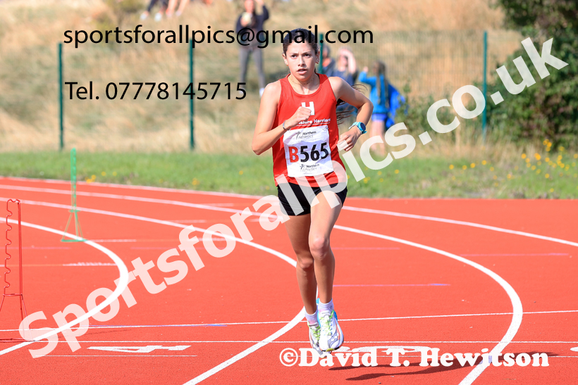 Girls Under-16s, 2026 Northern Mens 6 and Womens 4 Stage and Youngsters Relays, Silksworth, Sunderland. Photo: David T. Hewitson/Sports for All Pics